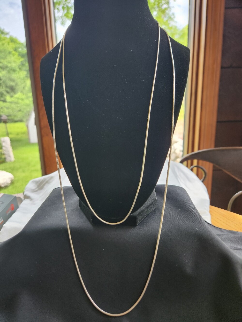 2 - 925 Sterling Silver Omega Rounded Chains - Made In Italy